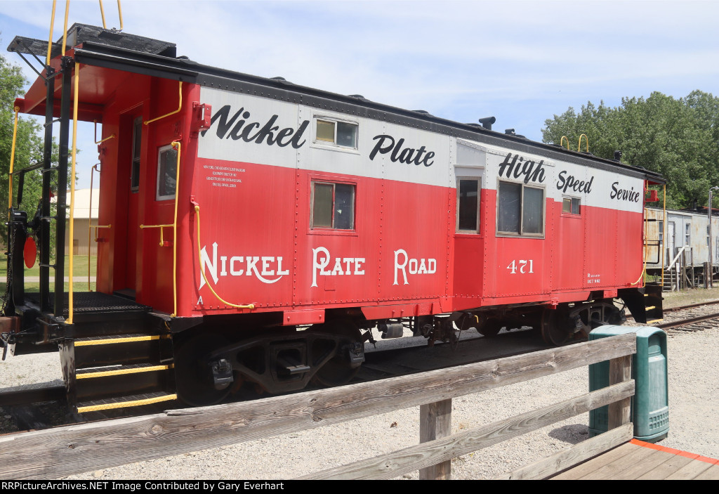 NKP Caboose #471 - Nickel Plate Road